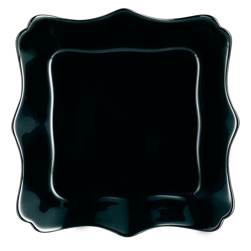Тарілка обідня квадратна Authentic Black 26см Luminarc J1335
