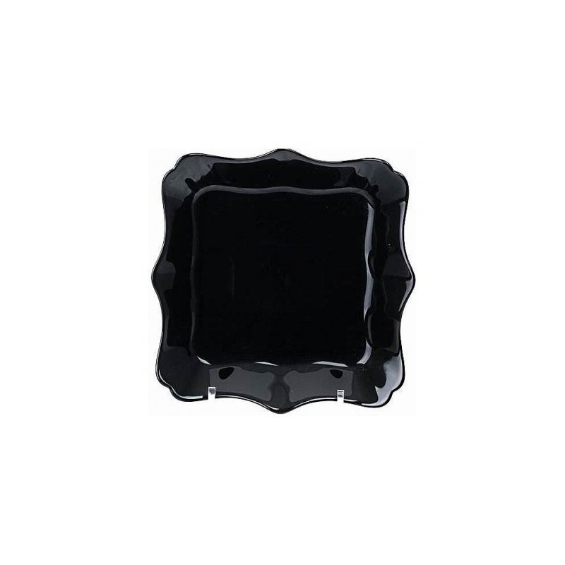 Тарілка десертна квадратна Authentic Black  20,5 см Luminarc J1336