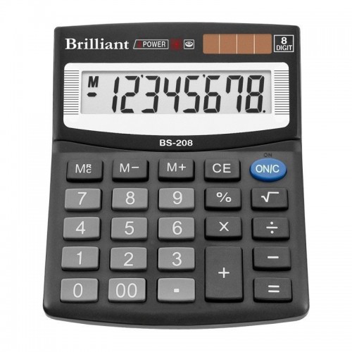 Калькулятор електронний Brilliant 8-розрядний BS-208