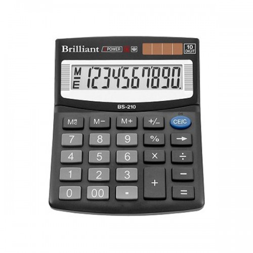 Калькулятор електронний Brilliant 10-розрядний BS-210