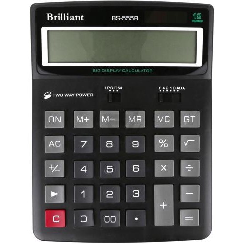 Калькулятор электронный Brilliant 12-разрядный BS-555
