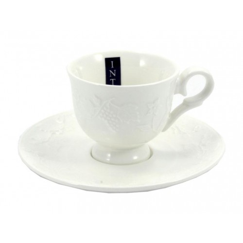 Сервіз фарфоровий білий 12 пр чайний Зара С0212