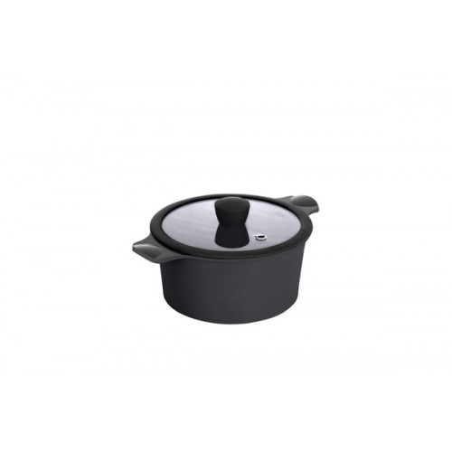 Каструля RINGEL Zitrone Black (3.0 л) 20 см RG-2108-20