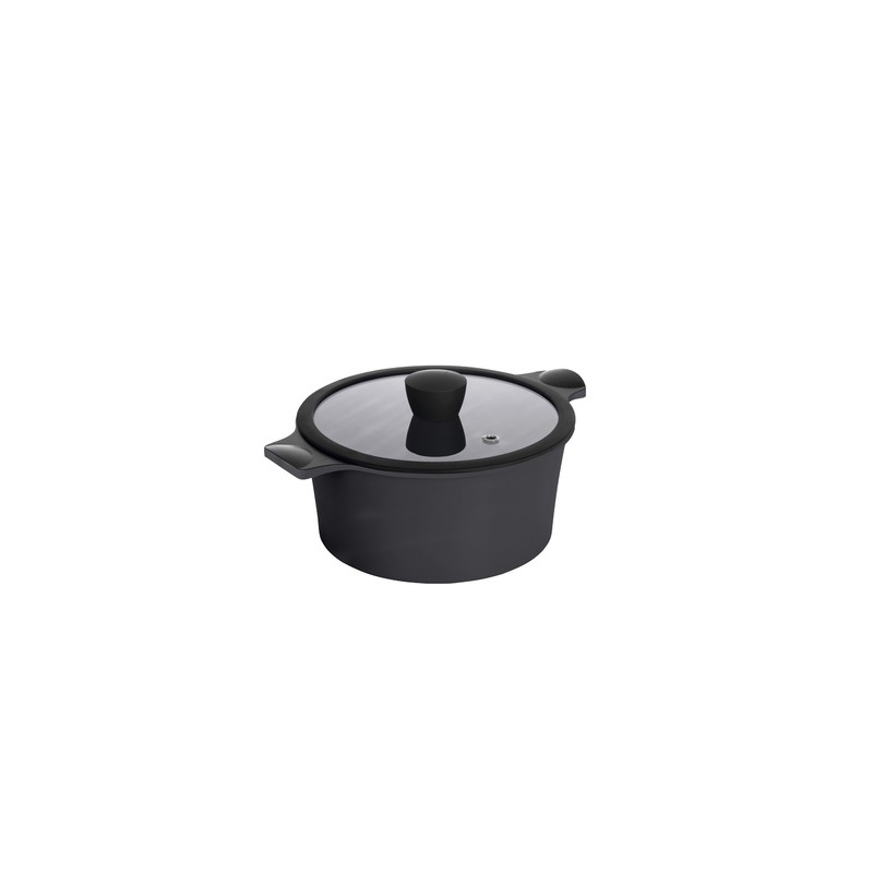 Кастрюля RINGEL Zitrone Black (5.2 л) 24 см RG-2108-24