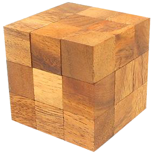 Куб-головоломка с 27 частей