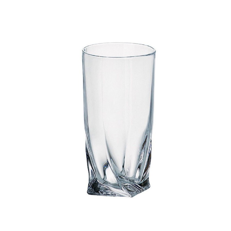 Набір  склянок вода 350 мл 6 шт  Bohemia Quadro