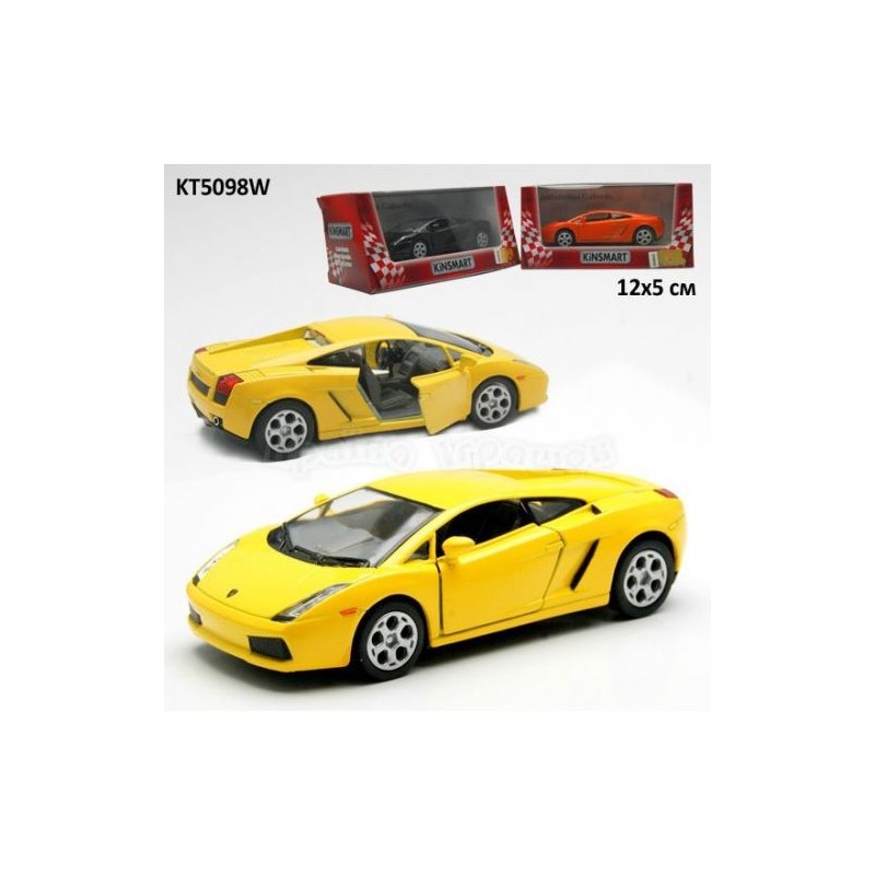 Машинка KINSMART KT5098W LAMBORGHINI GALLARDO