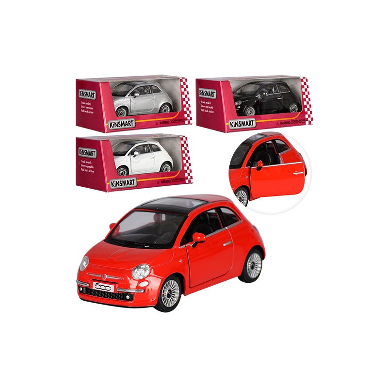 Машинка KINSMART KT 5345 W FIAT 500