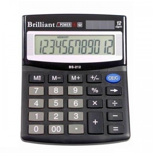 Калькулятор електронний Brilliant 12-розрядний BS-212